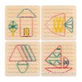 Pattern Cards Graphical Early Learning Educational Toys